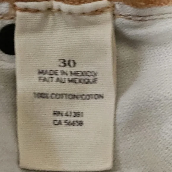 Ralph Lauren Denim & Supply Tillary Blue Denim Mini Skirt Distressed Size 30 - Picture 11 of 12